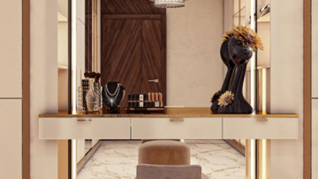 Идеи декора гардеробной комнаты