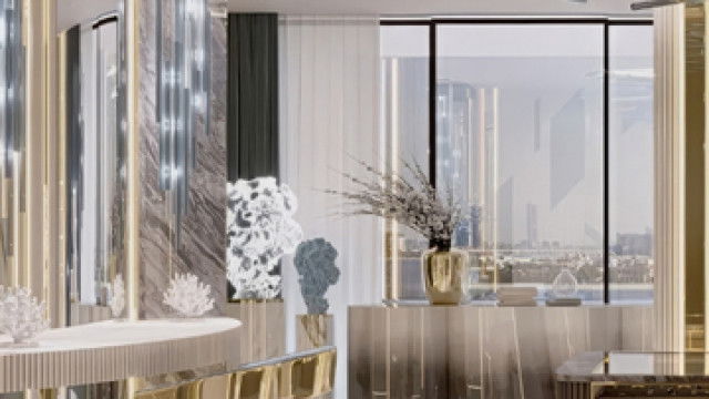 Изысканный дизайн гардеробной комнаты