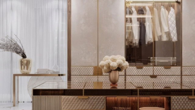 Dressing Room with a Showcase