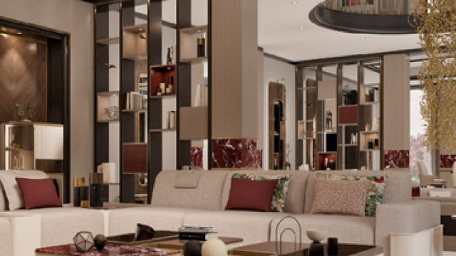 Luxury italian living room furniture