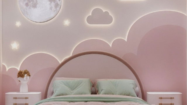 تصميم التصميم الداخلي من اجل الأطفال البنات