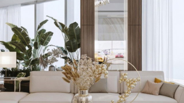 تصميم ديكور شقة في برج خليفة