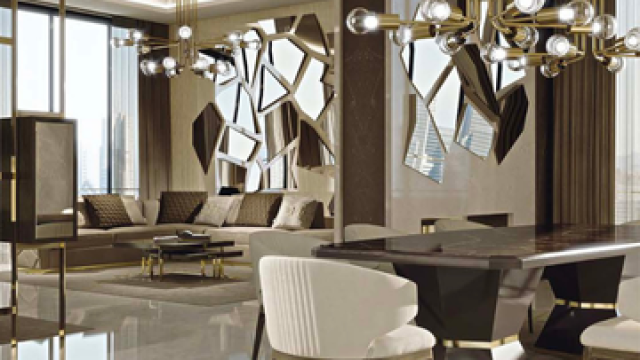 Home furniture with romantic accent