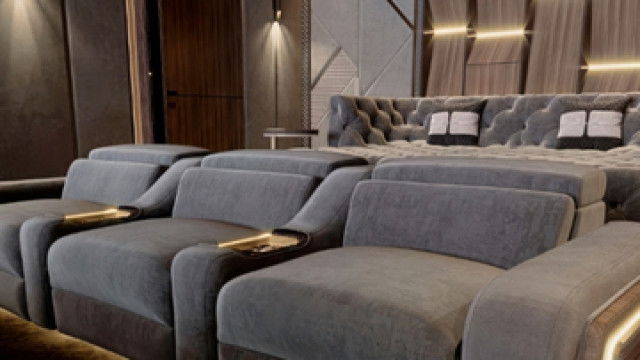 Luxury Home Cinema Interior Dubai