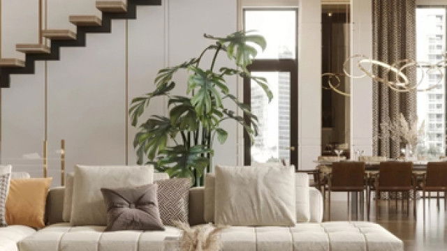 تصميم داخلي رائع للشقة