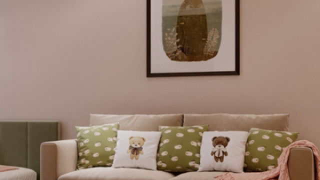 Luxury kids bedroom interior