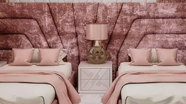 Уютная детская спальня для девочек — современный интерьер