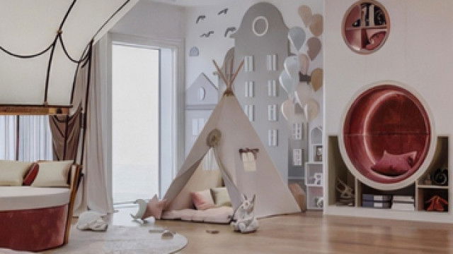 تصميم غرفة نوم اطفال