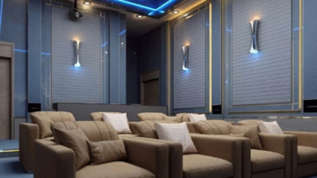 Comfortable Home Theatre Design