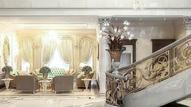 Шикарный дизайн интерьера виллы