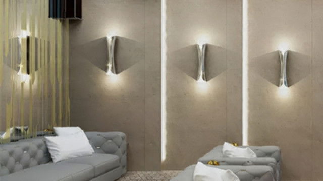 Домашний кинотеатр в вилле на Пальм-Джумейра