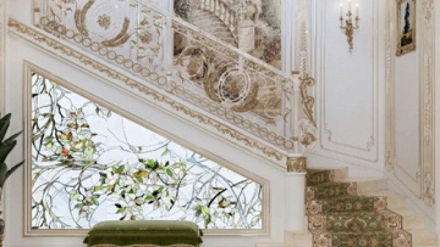 تصميم فيلا كلاسيكي في الاردن