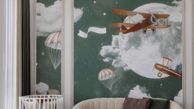 Фотографии дома в Дубае: неоклассическая спальня