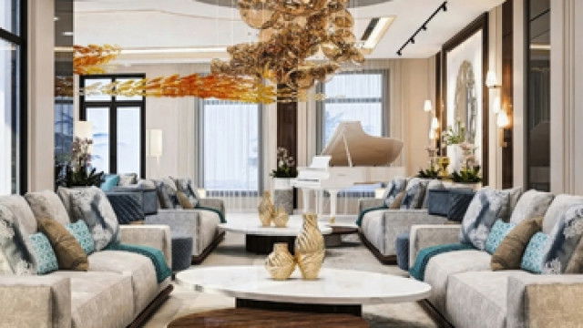 تصميم داخلي فاخر للمنزل