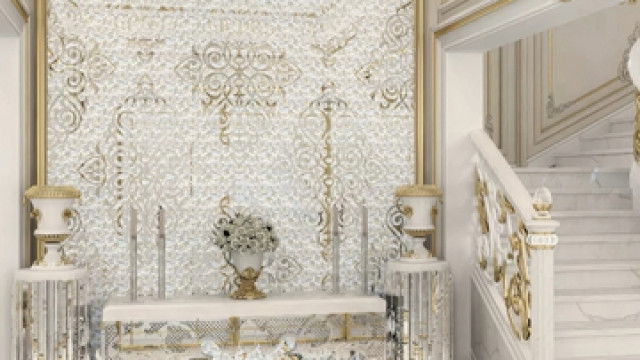 تصميم داخلي فاخر لمنزل في الهند