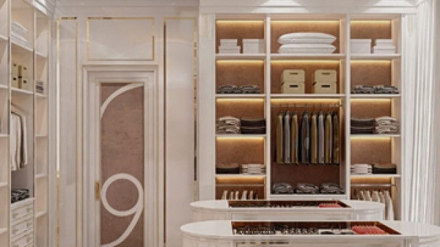 Изысканный дизайн гардеробной в Дубае