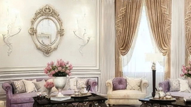 تصميم داخلي انيق لفيلا في دبي