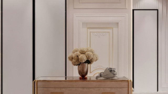 تصميم غرفة ملابس مفصلة