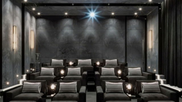 Home Theater Modern Masterpiece