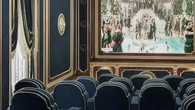 Интерьеры домашнего кинотеатра в классическом стиле