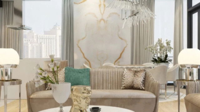 Luxury Interior Design at Dubai Blue Waters Apartment