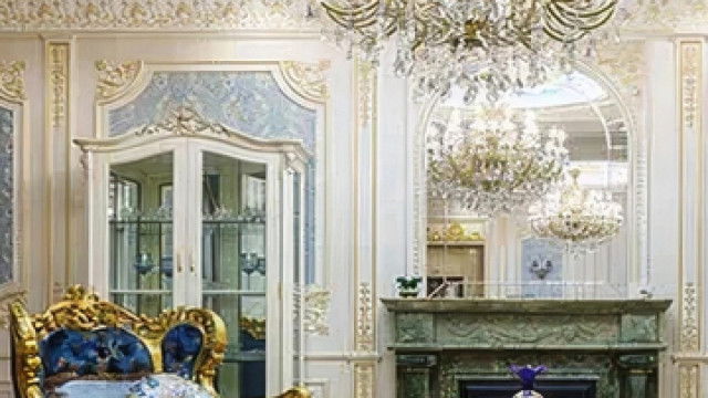 Trendy luxury interior design