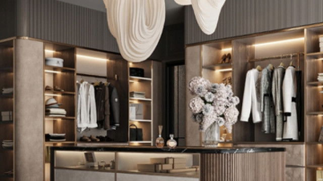 Huge Luxury Walk-in Dressing Room
