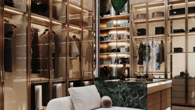 Luxury Dressing Room Interior Design in kingdom of Saudi Arabia