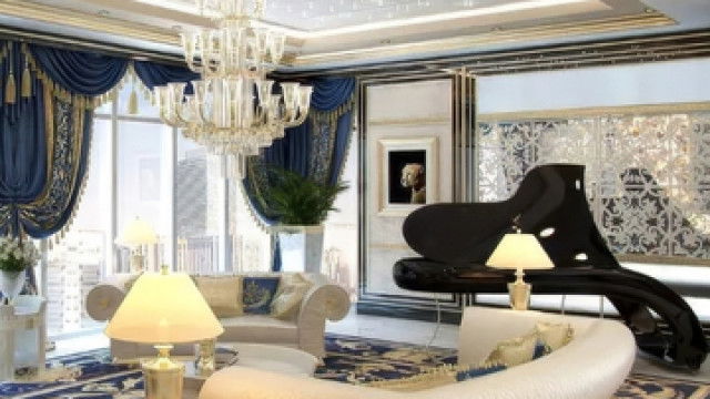 Best interior Designers in China | Royal Luxury Penthouse Interior Design in Shanghai