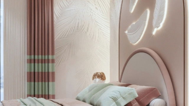 Whimsical Elegance in Kid’s Bedroom Interior