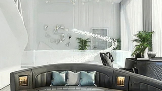 تصميم فيللا مودرين بالنظام الذكي