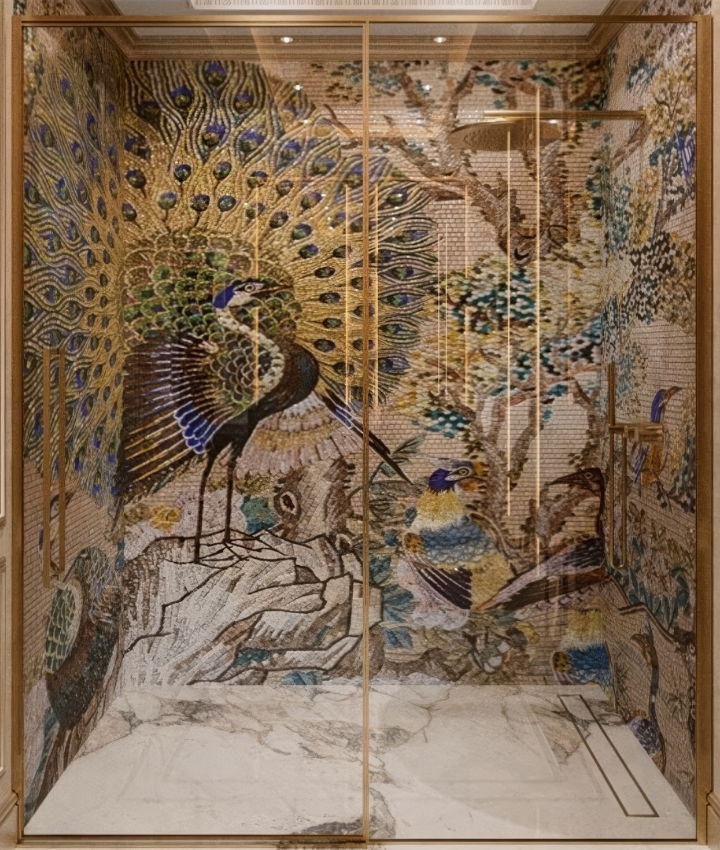 تصميم حمام فاخر حديث