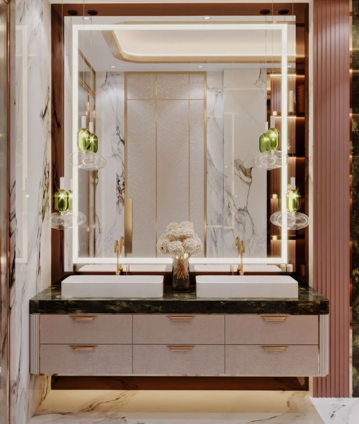 تصميم حمام حصري