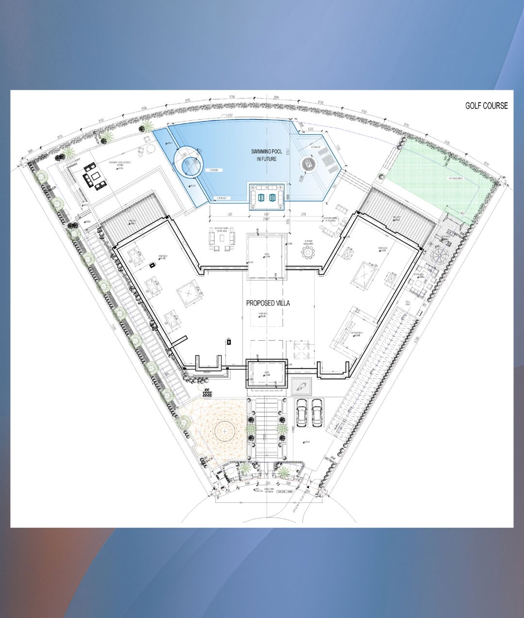 Luxury House Plan Villa 8