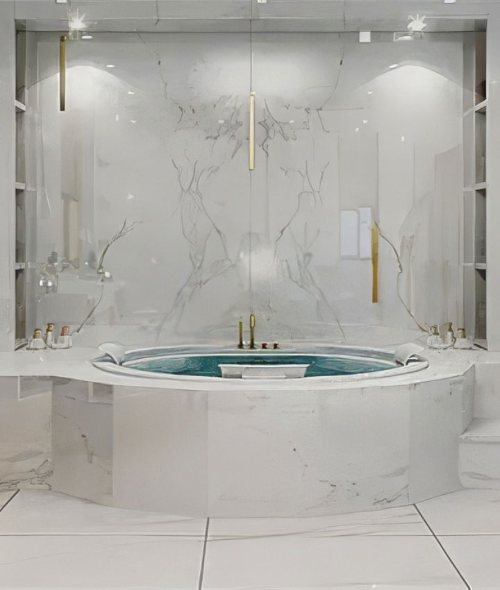 تصميم داخلي حديث للحمام