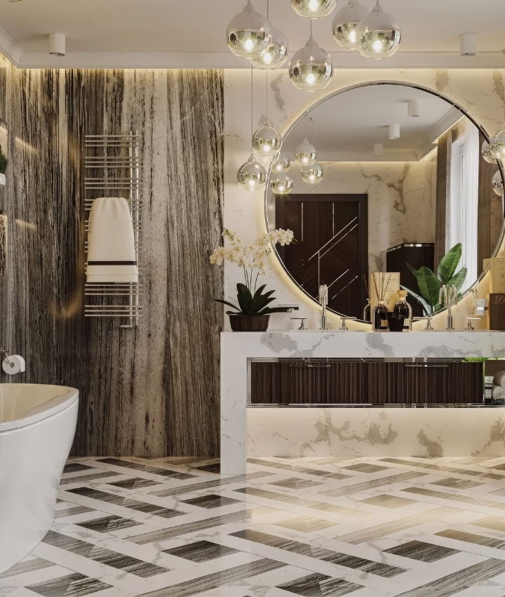 النمط المعاصر للحمام