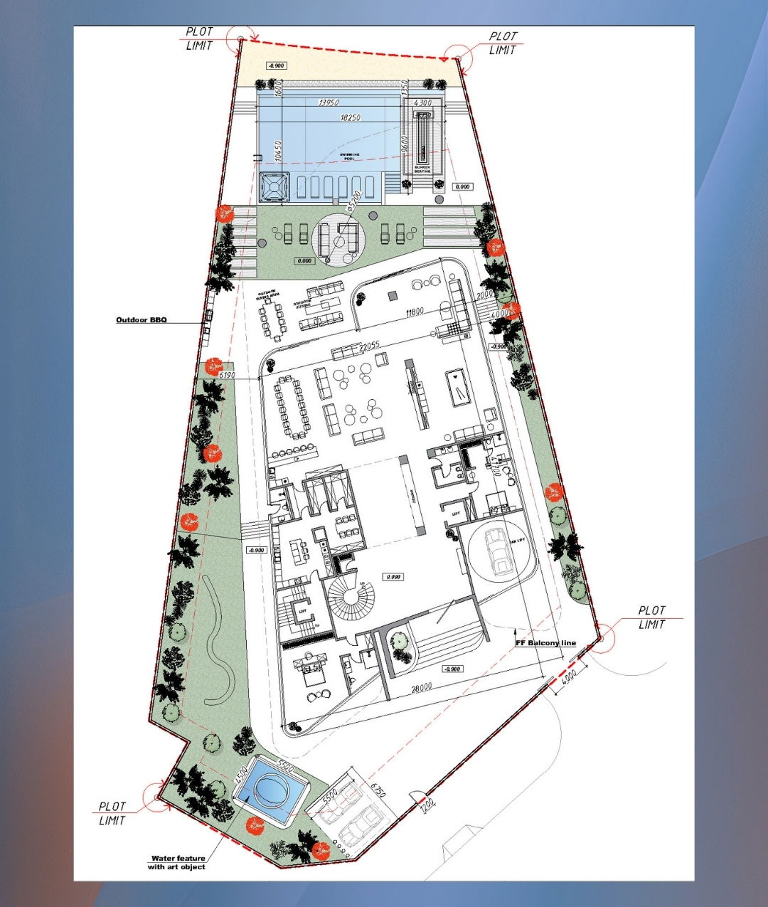 Luxury House Plan Villa 6
