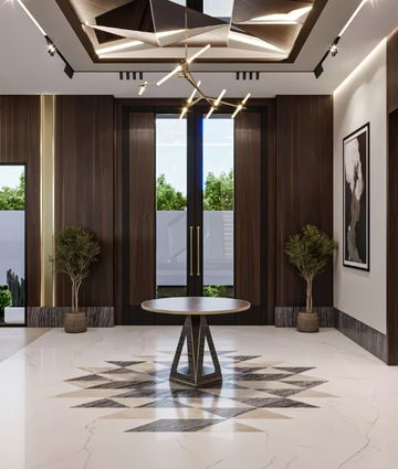 INTERIOR AND FIT-OUT APPROACH TO ACHIEVE A GRAND ENTRANCE DESIGN