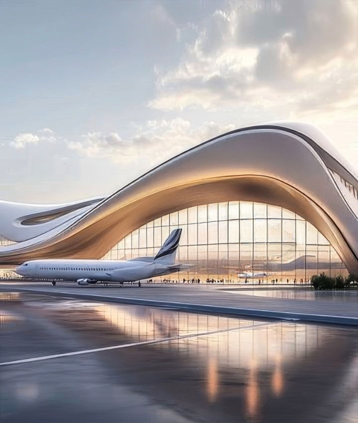 Modern airport master planning