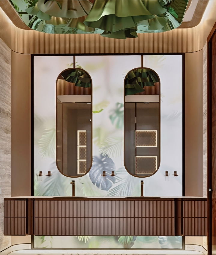 افكار تصميم الحمام