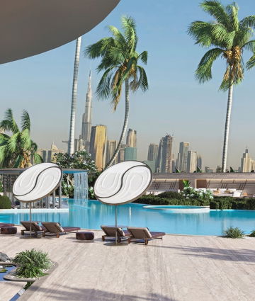 التصميم الداخلي للمسبح