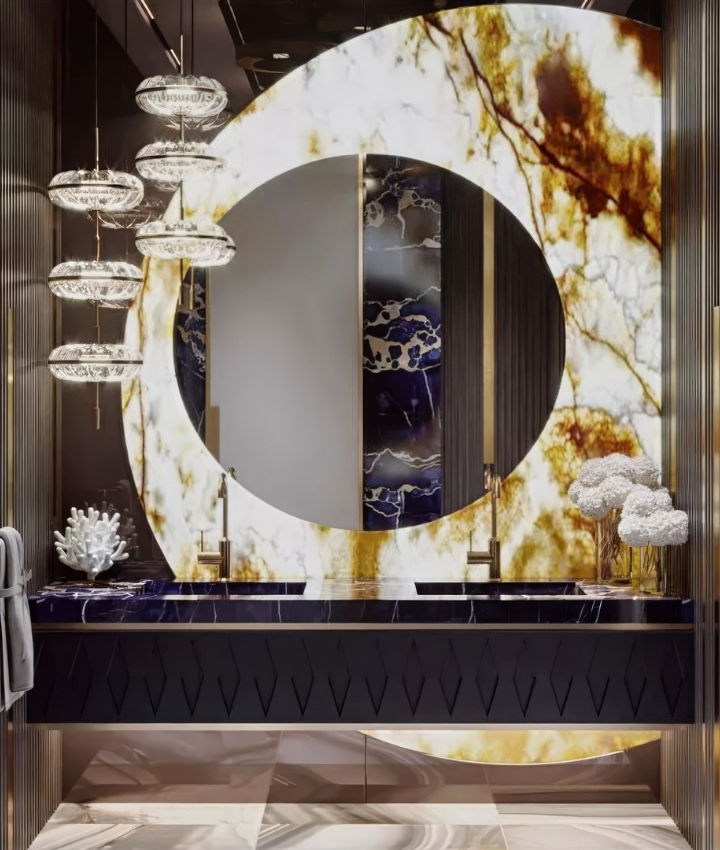 تصميم الحمامات الجمالية الحديثة في دبي