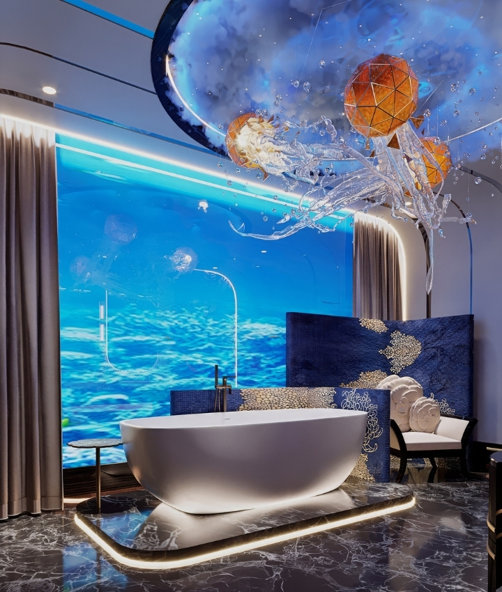 Bespoke Bathroom Design in Dubai by Luxury Antonovich Design