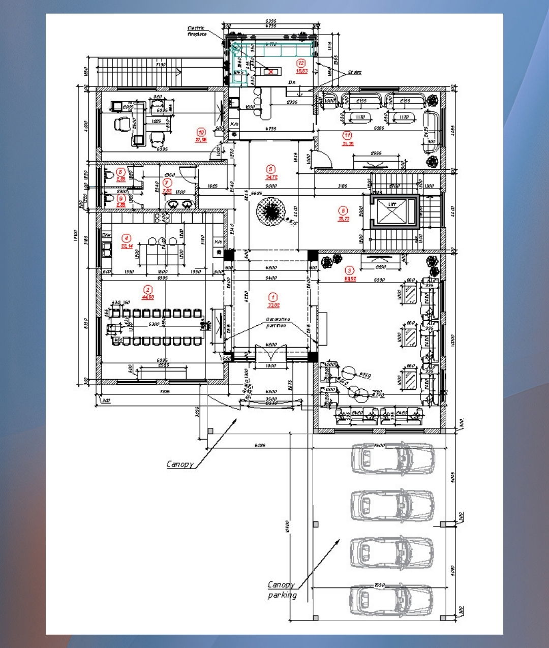Luxury House Plan Villa 5
