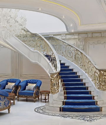 Luxury modern main entrance in Niger