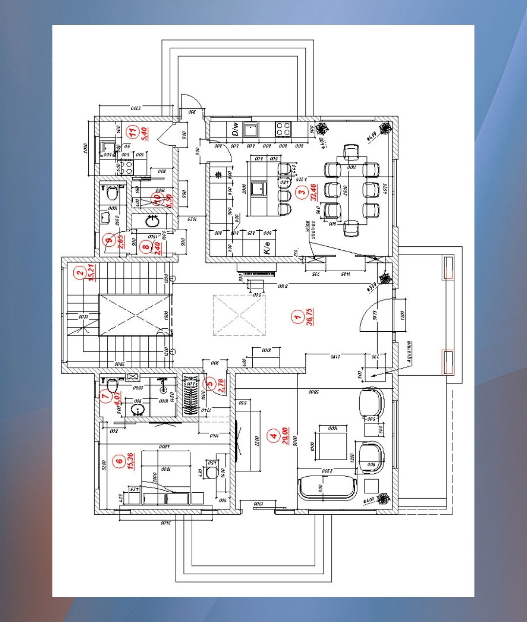 Luxury House Plan Fujairah 23