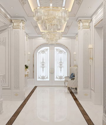 Entrance Design in Classical Style