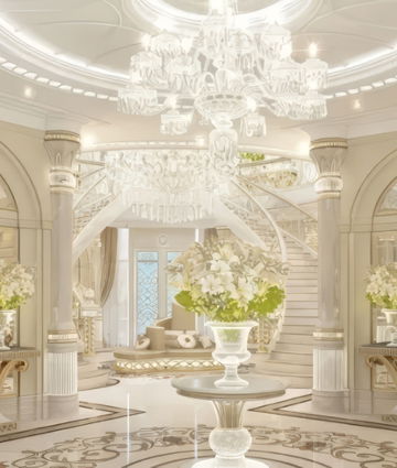 entrance design of Villa Abu Dhabi