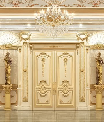 Villa lobby interior design