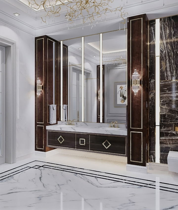 Gentle Bathroom Design Idea